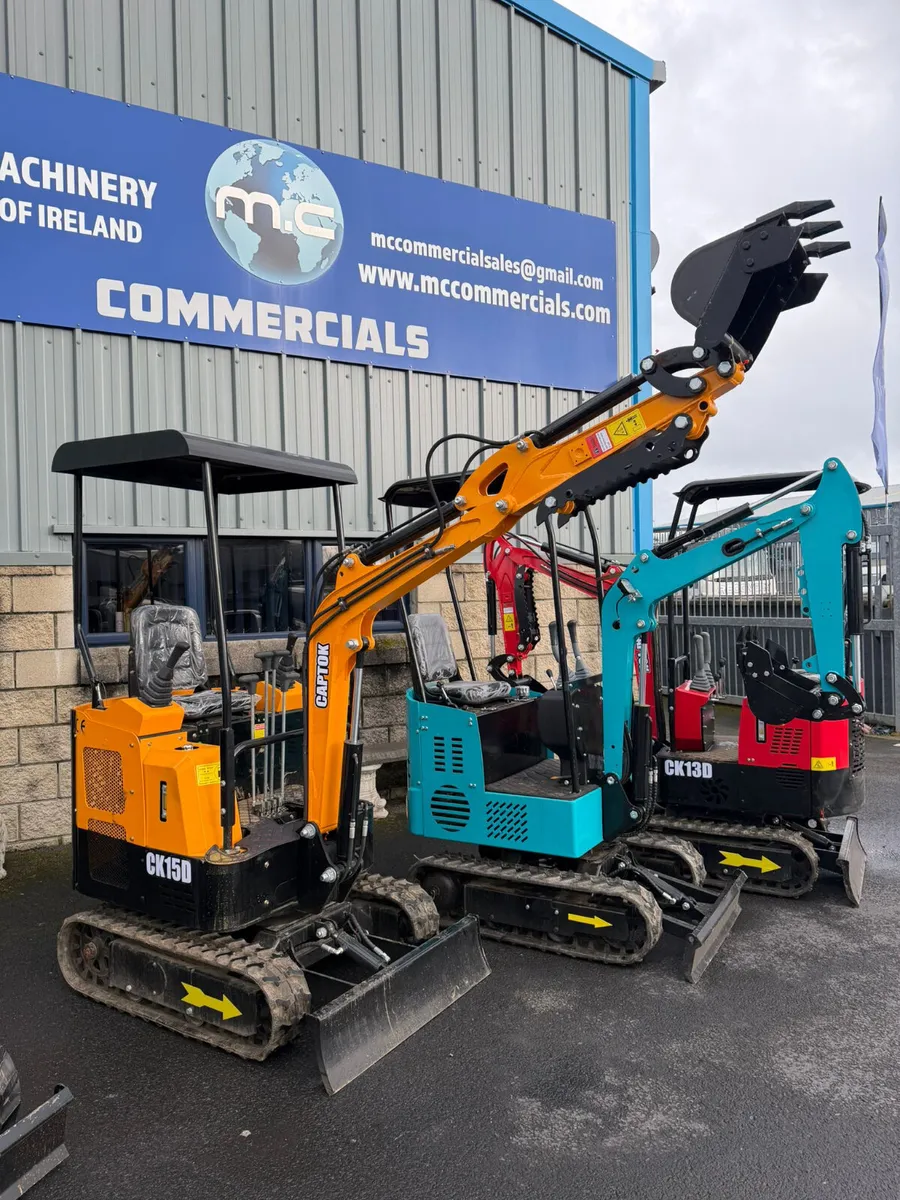 For Sale: Brand New Diesel Mini Diggers - Image 1