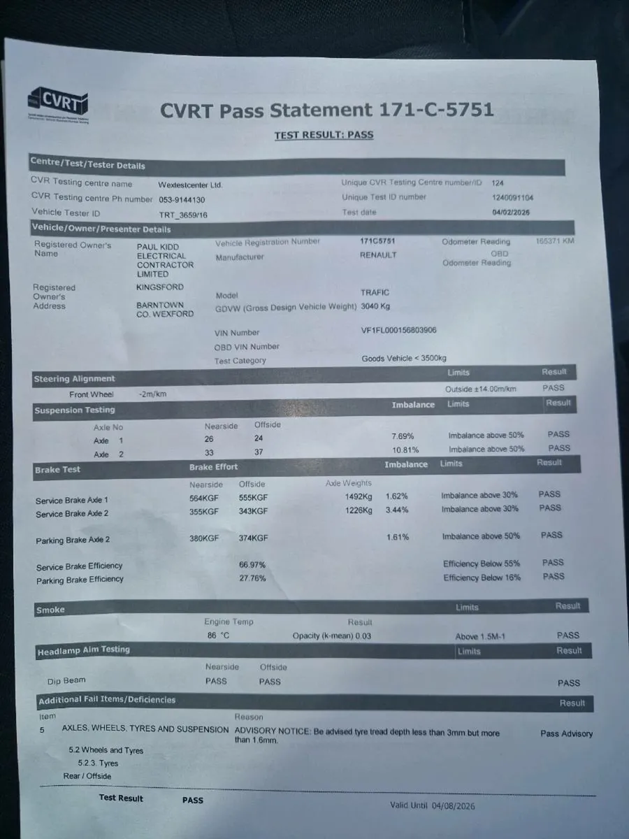 Renault trafic sport - Image 1