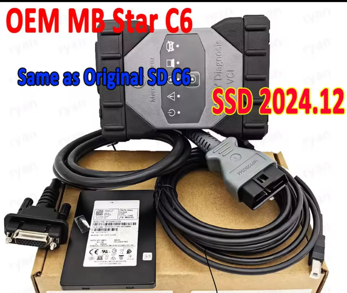 MB Star C6 DOIP wifi Multiplexer with software - Image 1