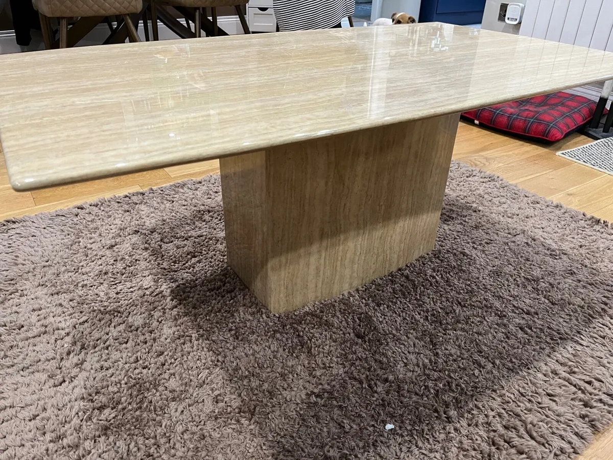 Marble coffee table for sale - Image 3