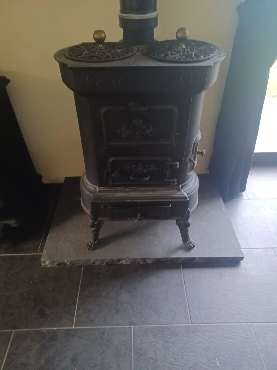 Antique Solid Fuel Stove - Image 1