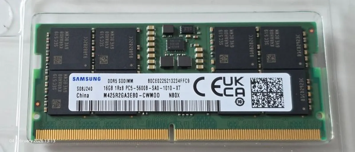 Samsung Sodimm Ddr5 2x16gb 5600 - Image 2