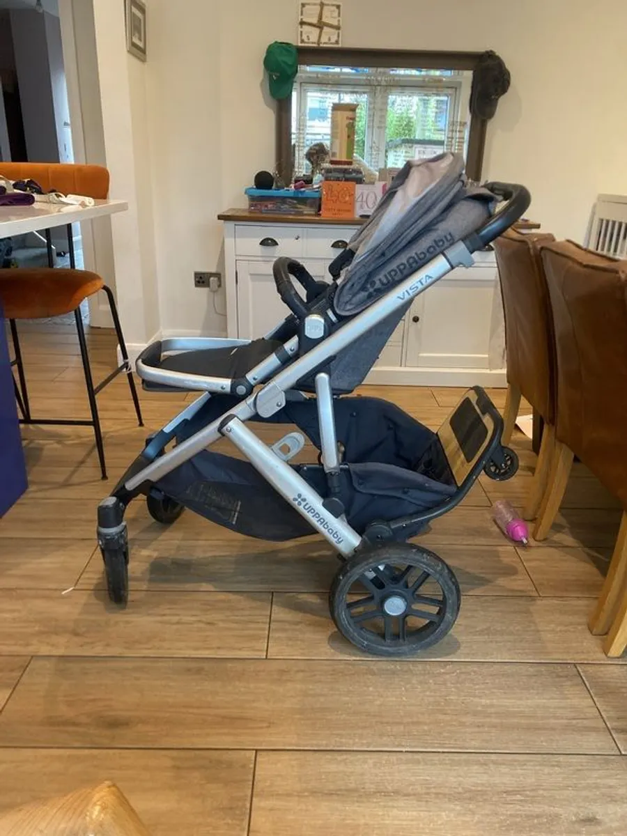 uppa baby vista and buggy board - Image 3