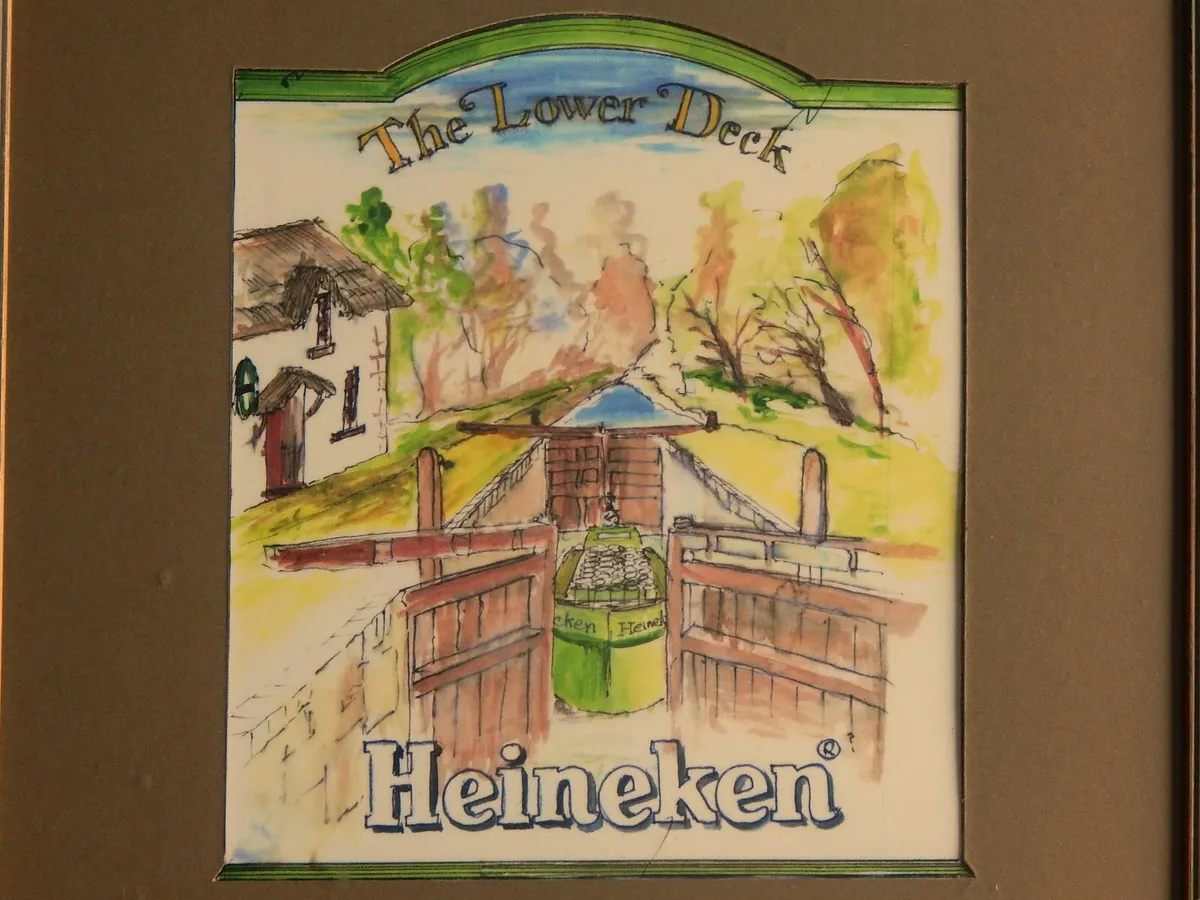 Framed Heineken Advertising Print - Image 2