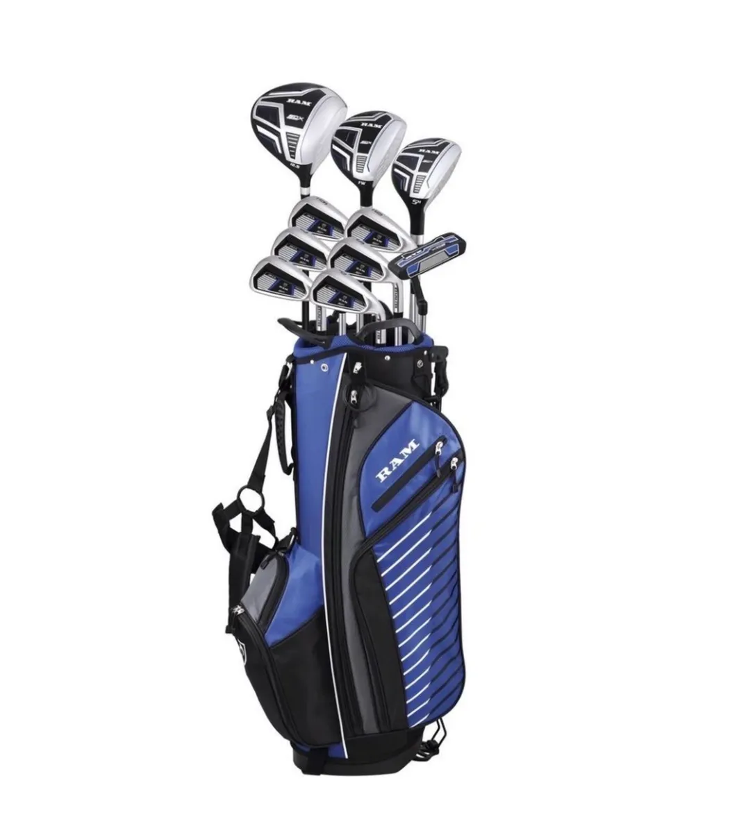 Left Handed Ram SDX Mens Golf Clubs Set NEW - Image 1