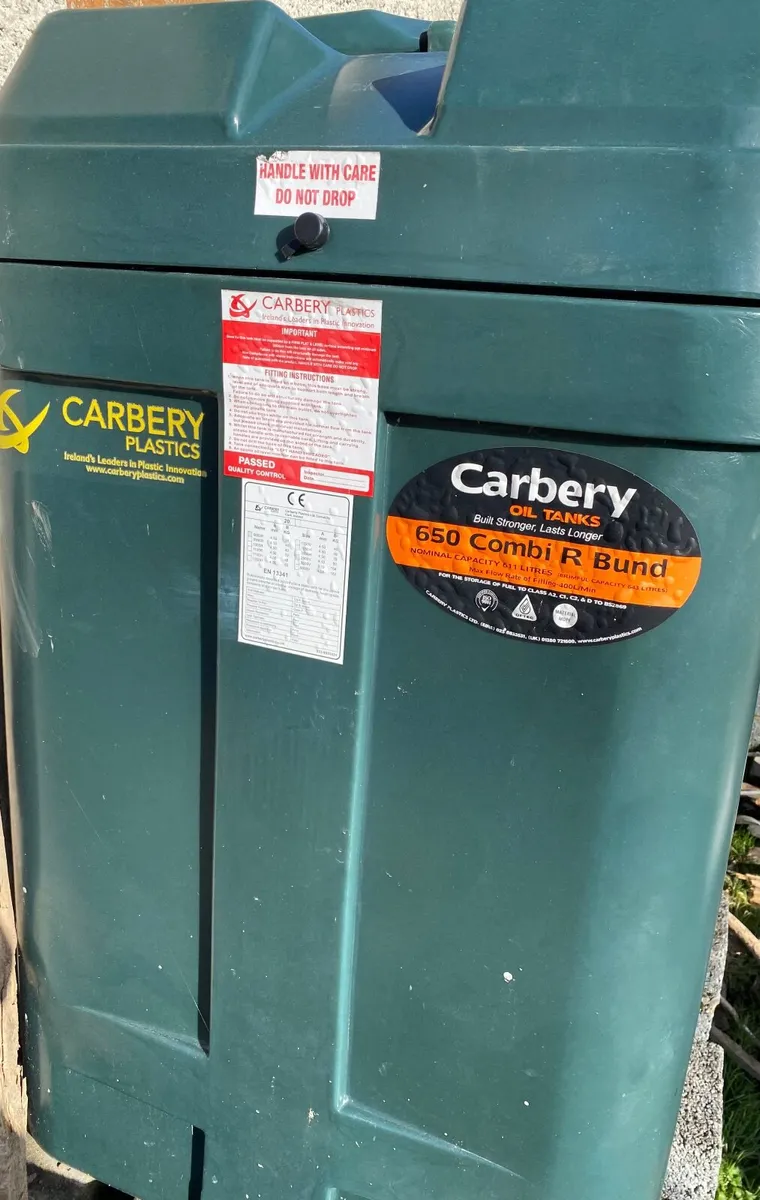 Bunded Oil Tank – Carbery 650L – Good Condition - Image 1