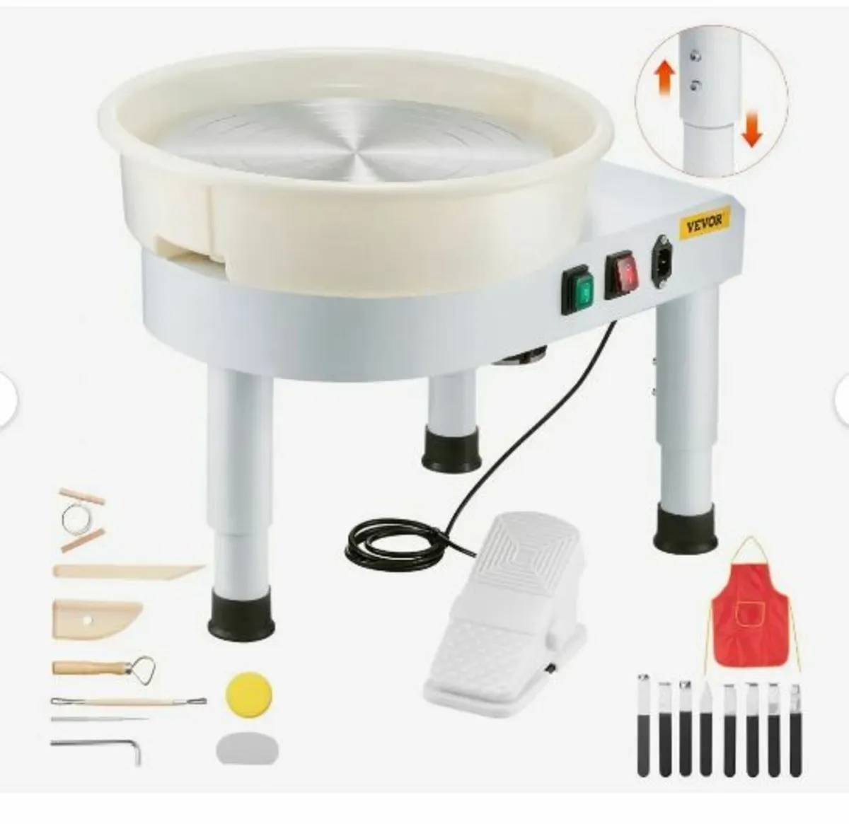 Pottery Wheel, 35 cm Ceramic Wheel Forming - Image 1