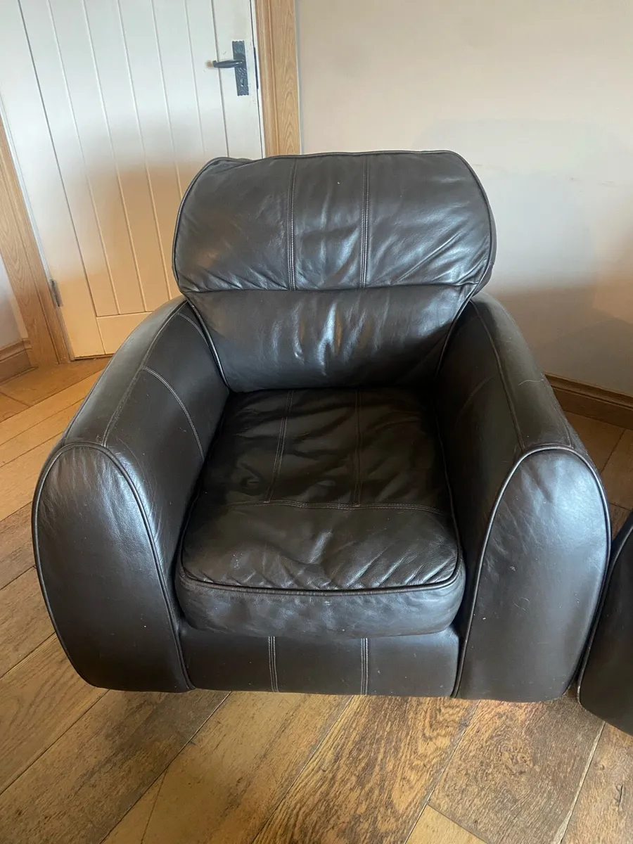 Armchair & Footstool - Image 2