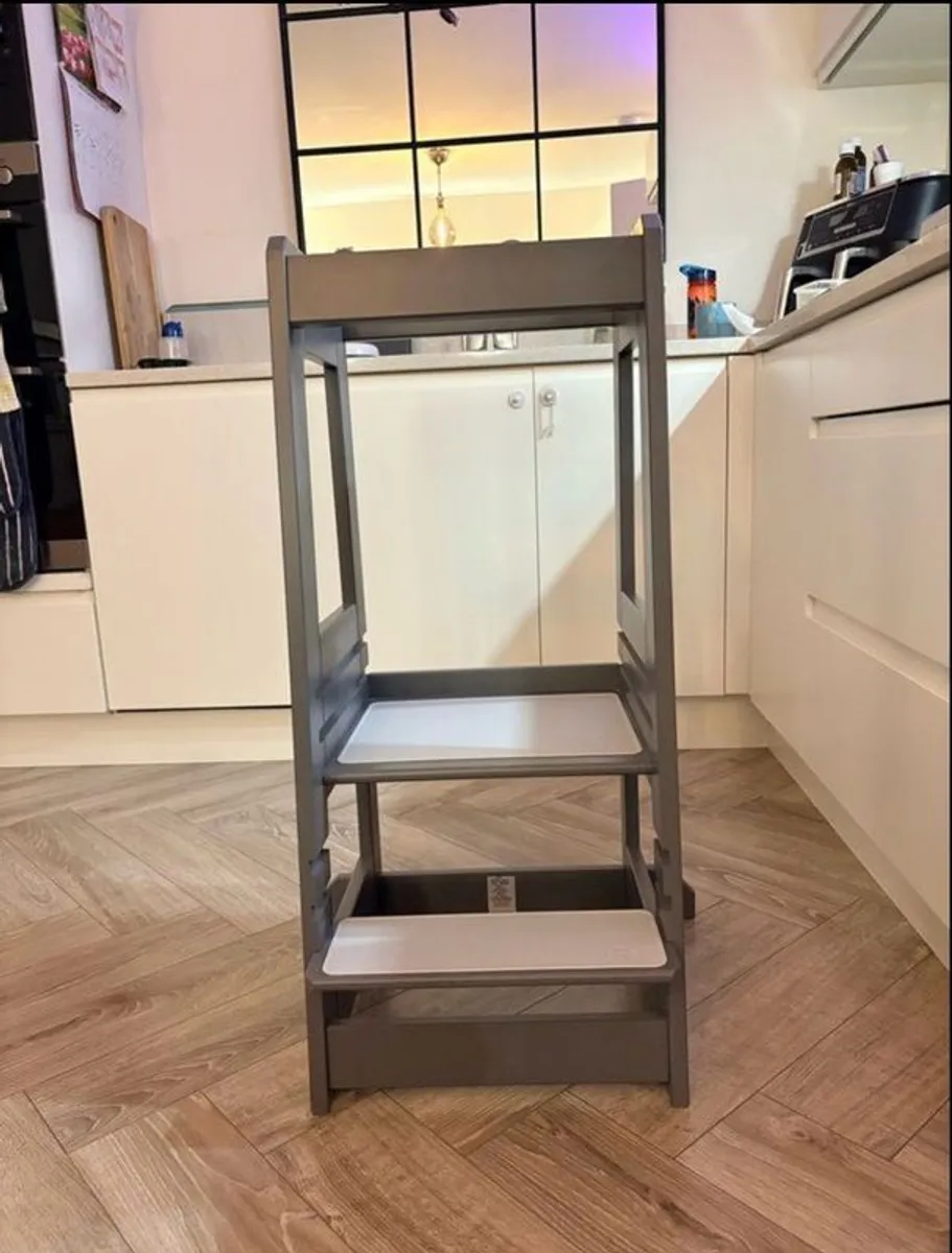 Solid Wood Kitchen Helper (Montessori) Excellent Condition - Image 1