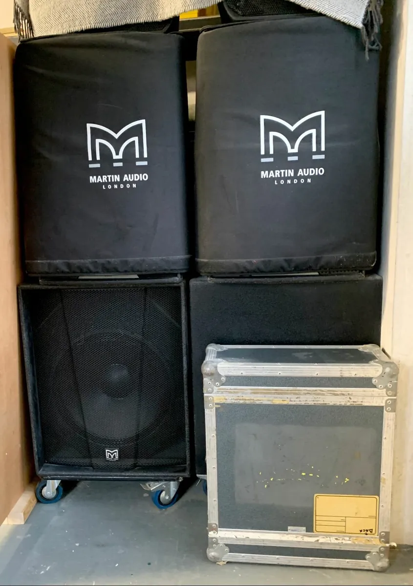 Martin 15" Speakers and Martin18" Bass - Image 1
