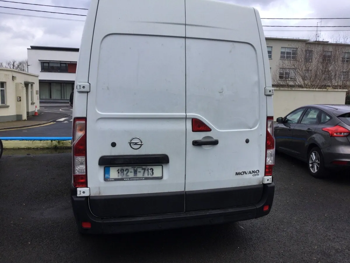 2018 Opel Movano,high roof, LWB Van - Image 2