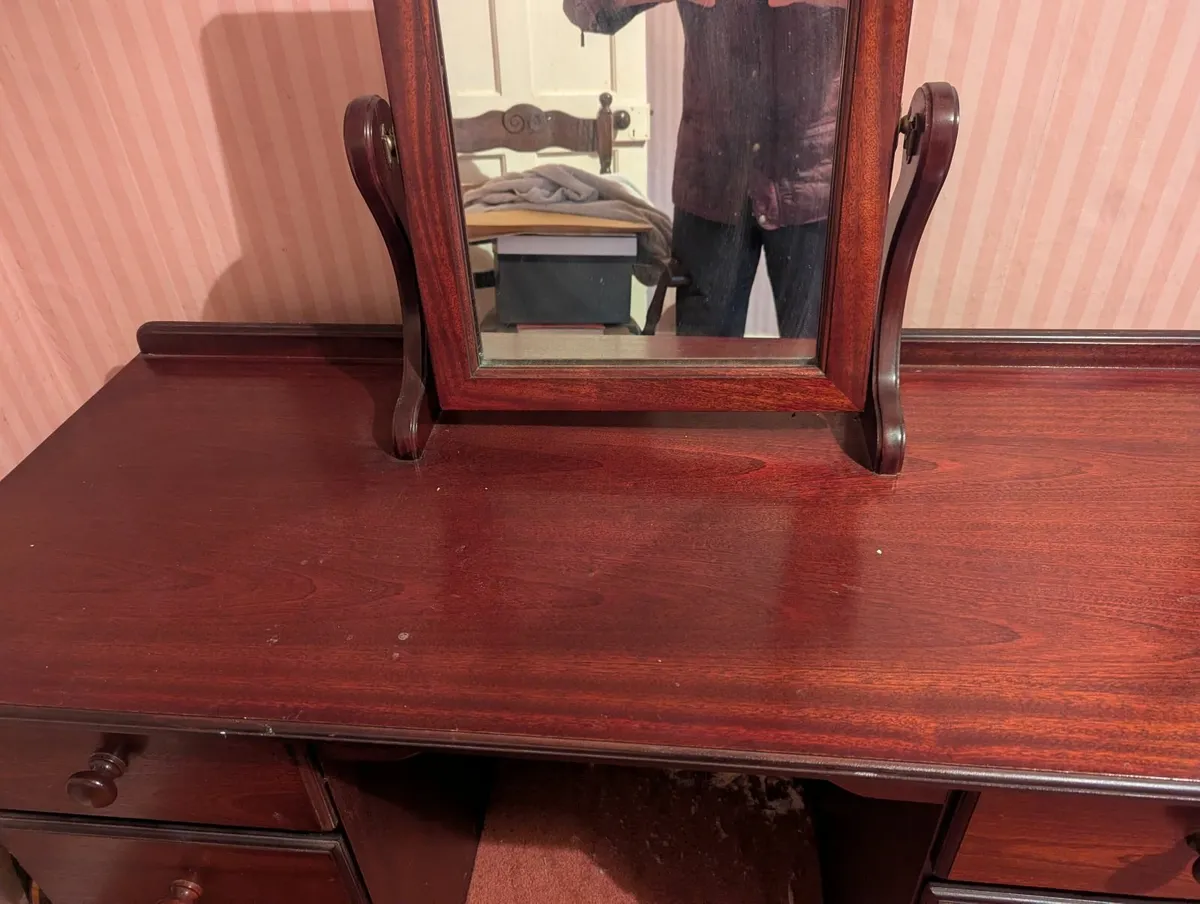 FREE- Mahogany Bedroom Dresser - Image 2