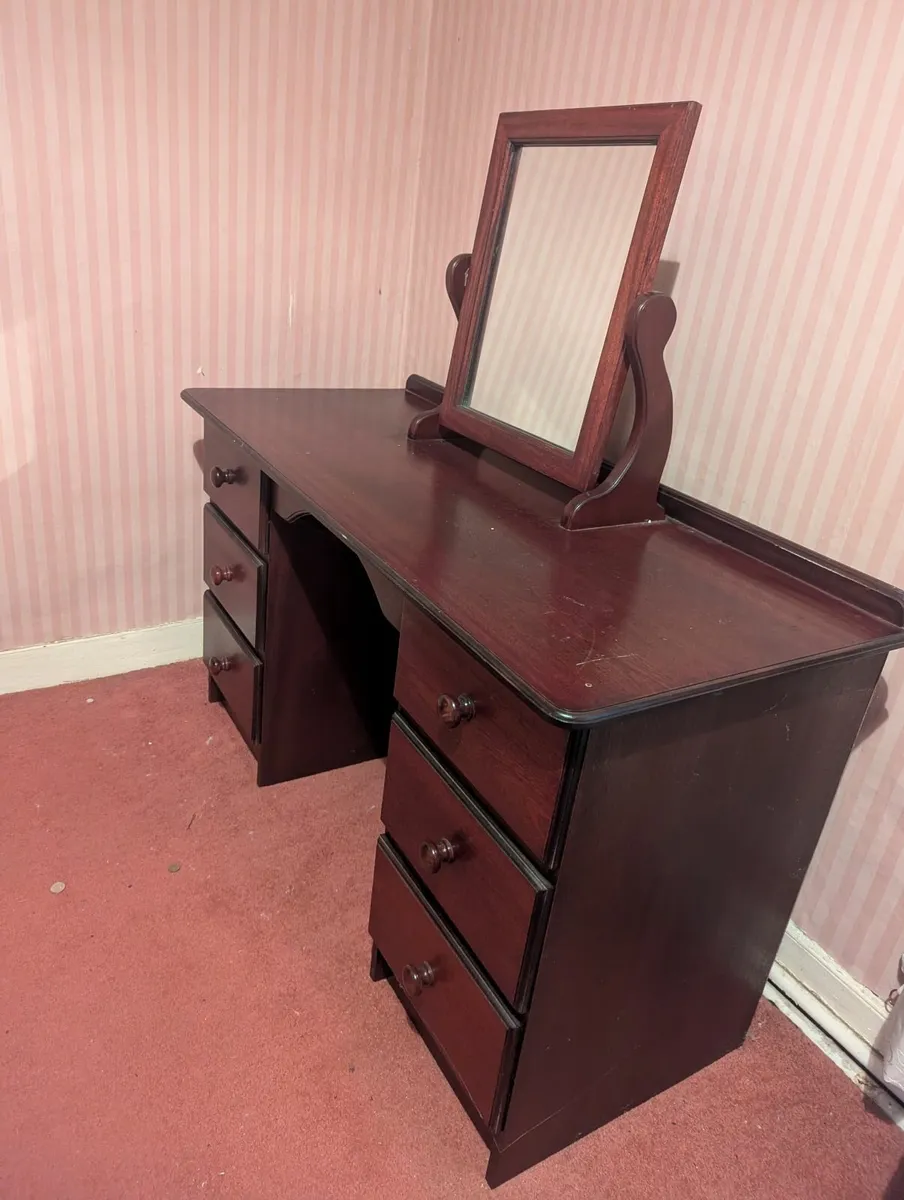 FREE- Mahogany Bedroom Dresser - Image 3