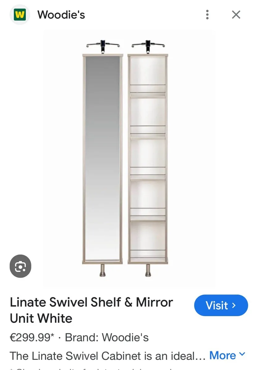 For Sale Bathroom Storage Swivel Unit - Image 4