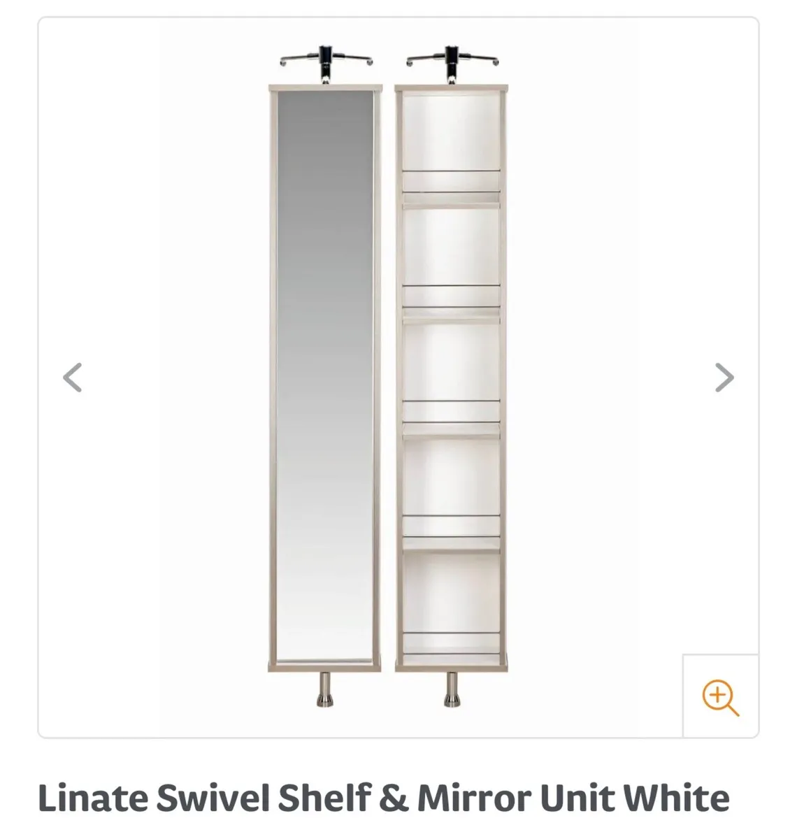 For Sale Bathroom Storage Swivel Unit - Image 1