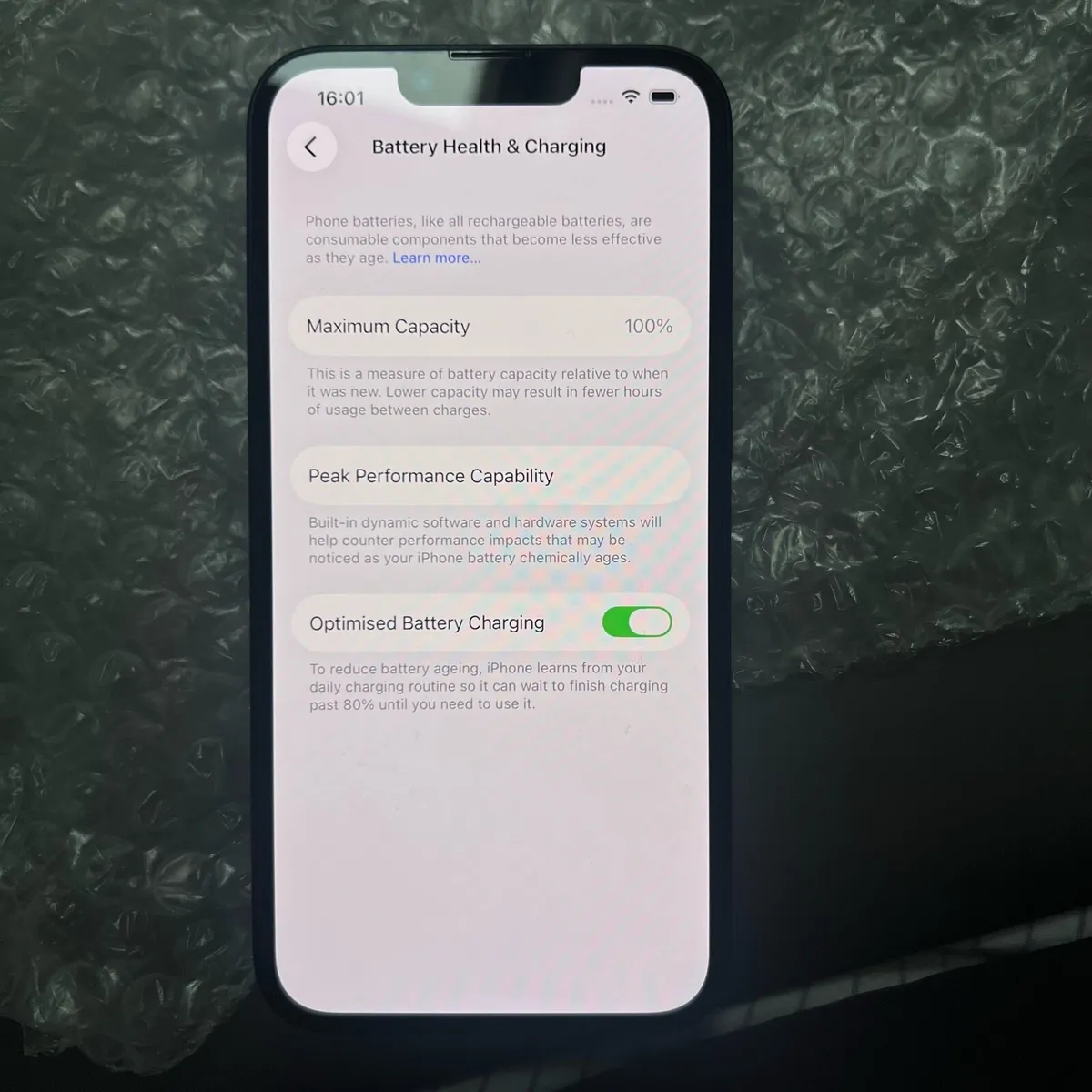 Brand New Navy iPhone 14 128GB Never Used - Image 4