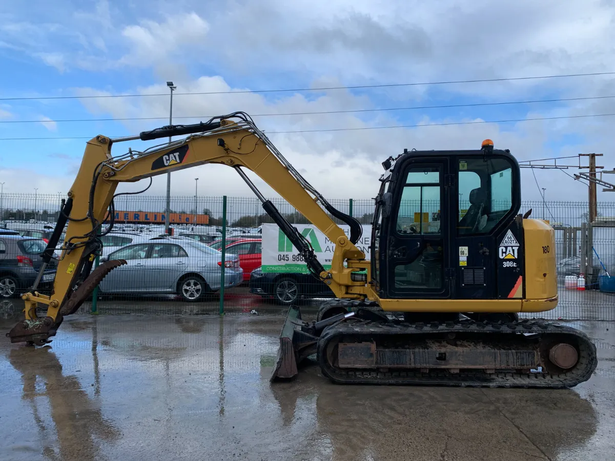 CATERPILLAR 308E EXCAVATOR FOR AUCTION - NAAS - Image 3