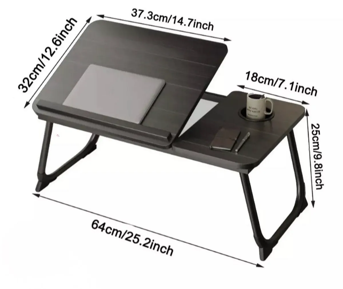 Folding Laptop Table Portable Desk NEW - Image 3