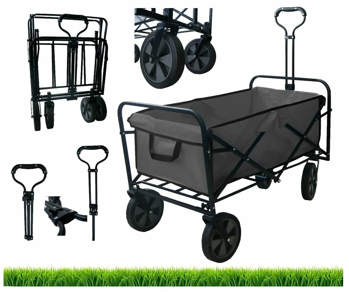 Folding Cart Portable for Market, Beach max90kg - Image 2