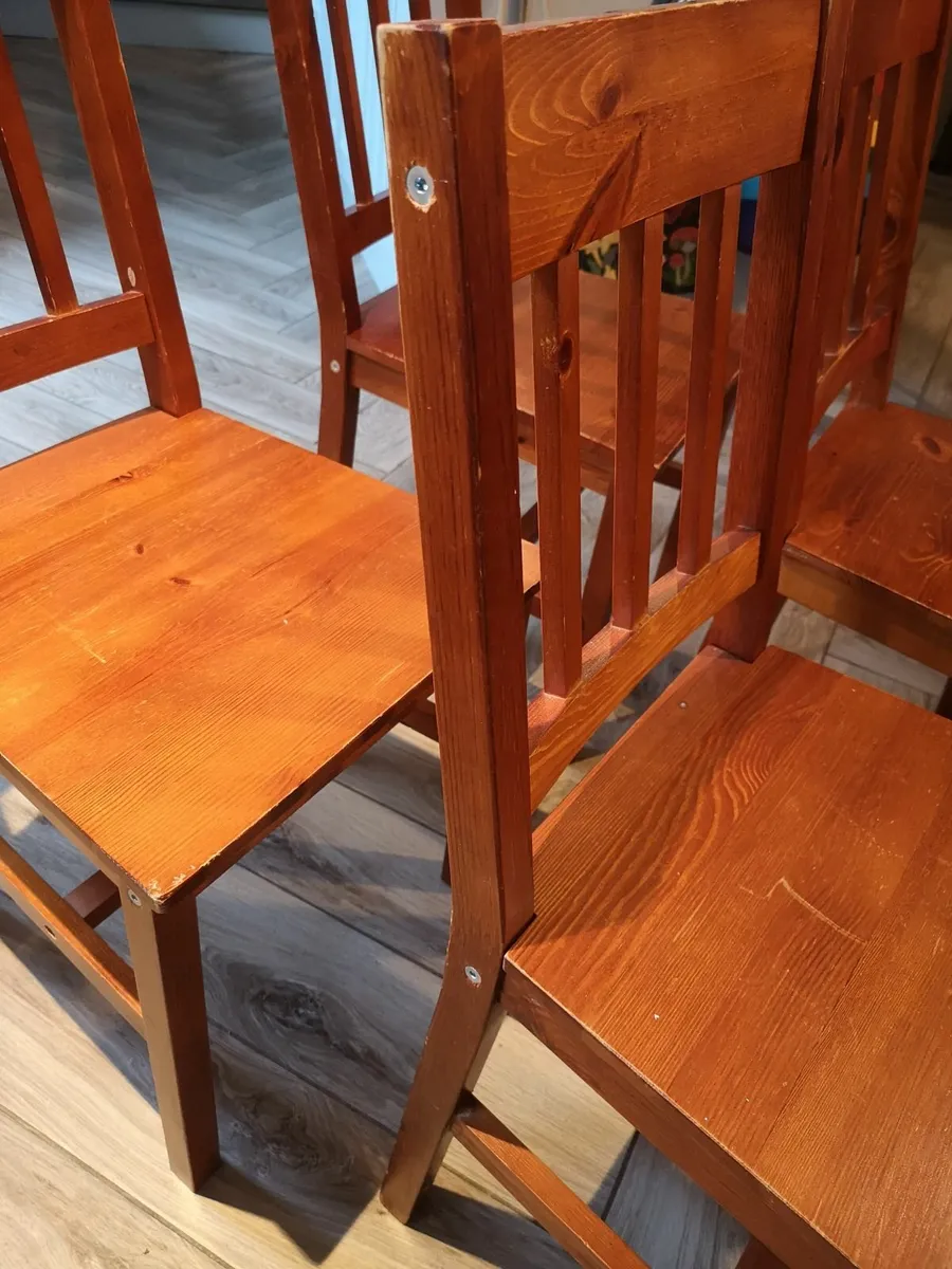 Kitchen Chairs - Set of Four - Image 2