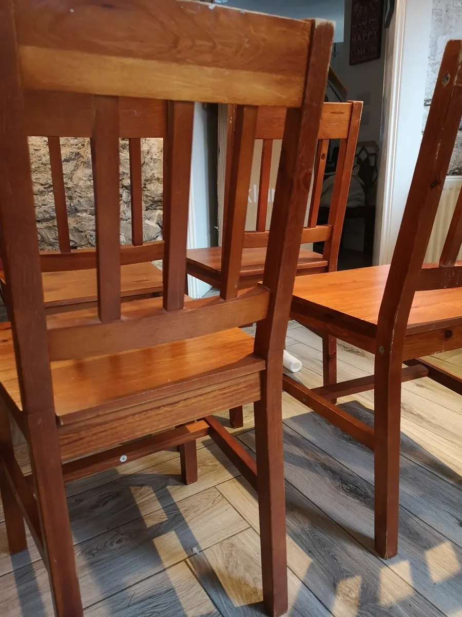 Kitchen Chairs - Set of Four - Image 3