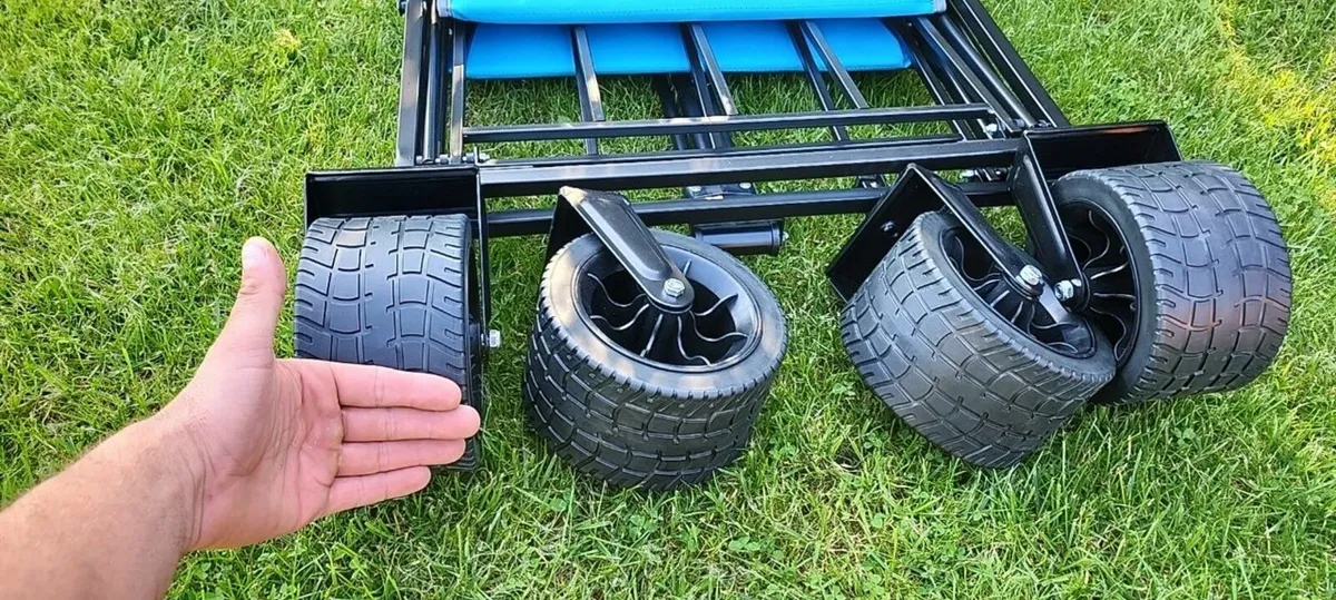 Folding Festival Cart all-terrains wheeled 150L - Image 1