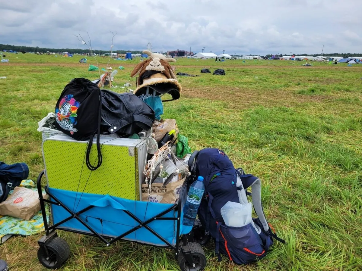 PROMO Folding Cart PREMIUM all-terrains wheels - Image 2