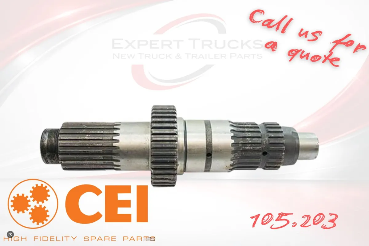 SCANIA DIFF INPUT SHAFT (CEI)