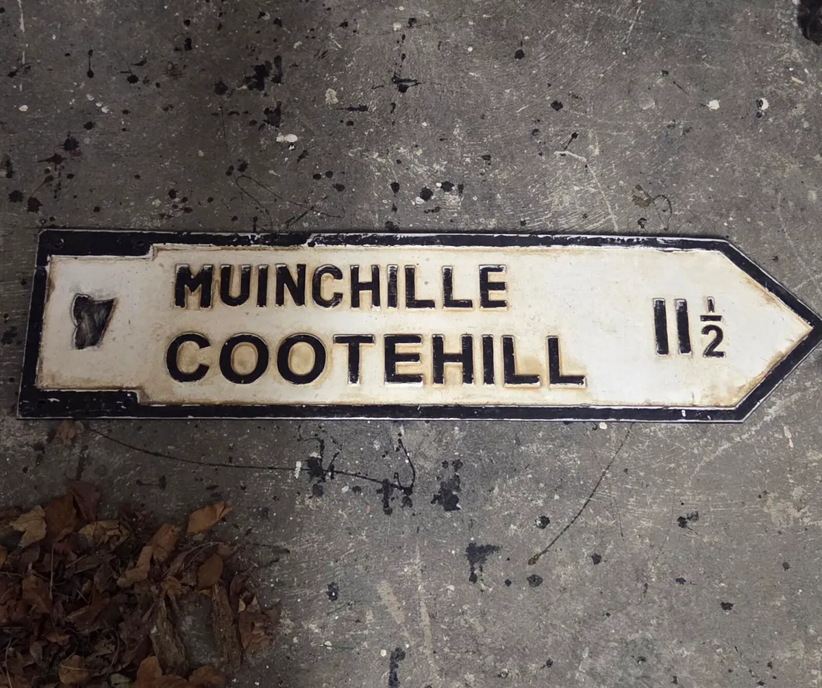 Old Original road sign FOR SALE - Image 2