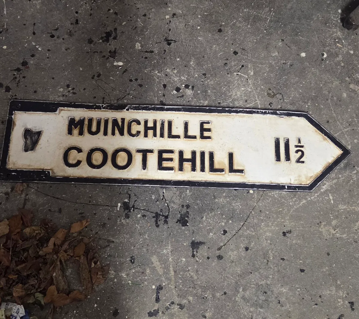 Old Original road sign FOR SALE - Image 3