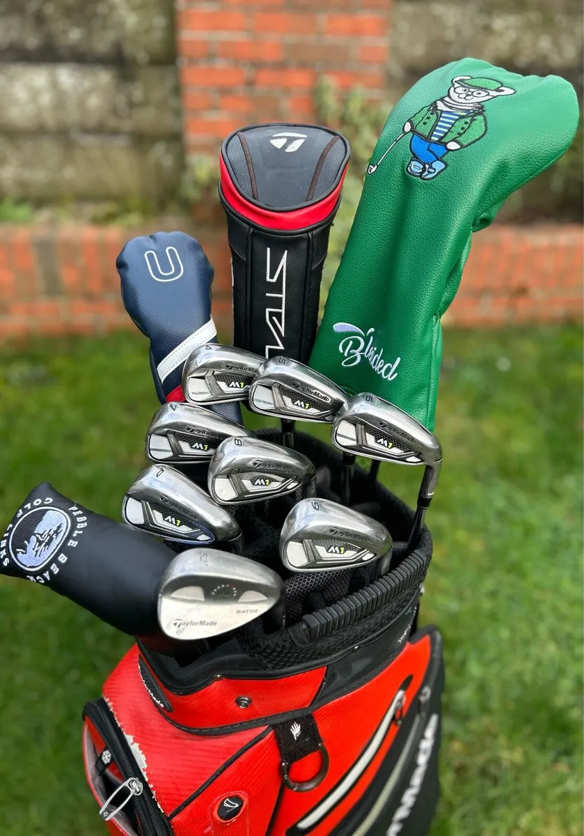 Full set of Taylormade Golf clubs - Image 1