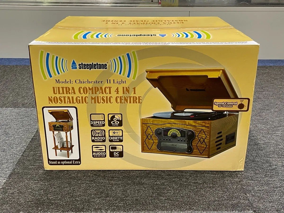 Steepletone 4 in 1 Turntable - Image 1