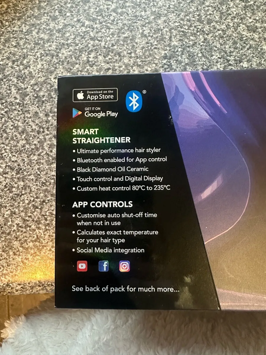 glamorizer bluetooth straightener - Image 3