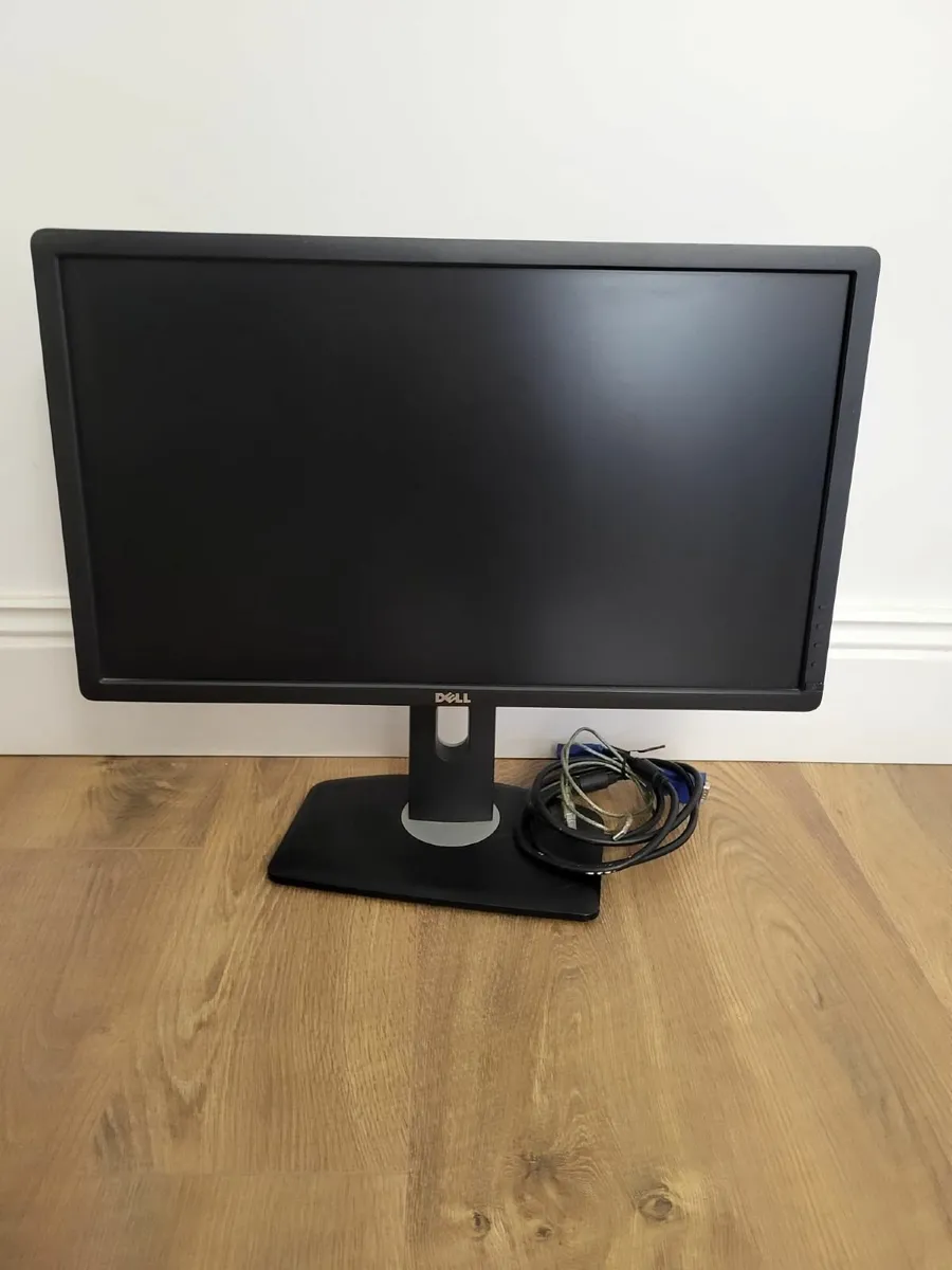 MONITOR Dell P2412H 24" with stand/black/silver - Image 2