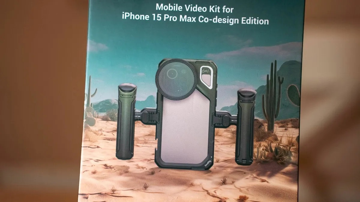 iPhone 15 Pro Max Smallrig Filming rig - Image 3