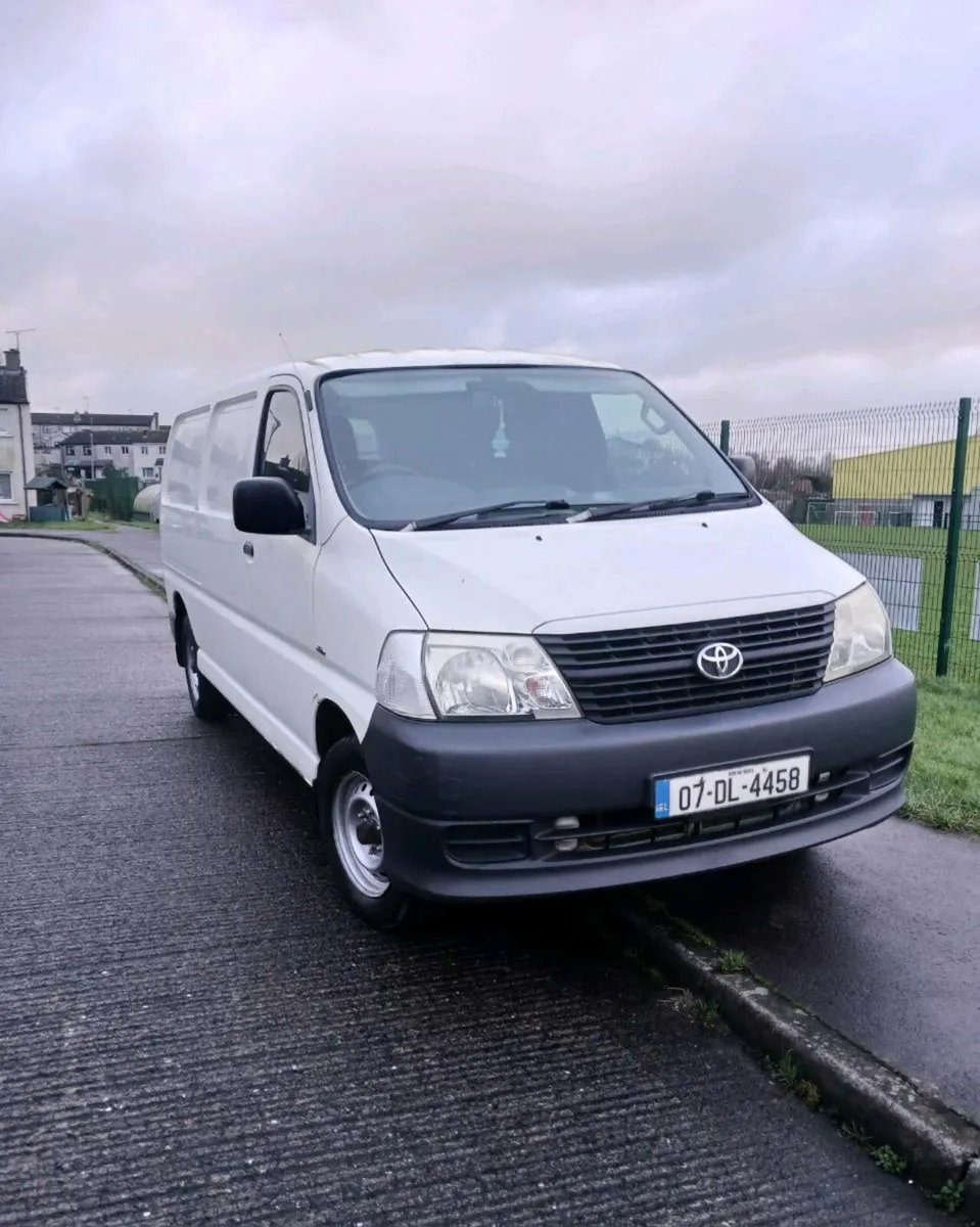 2007 toyota hiace tested 11/2026,,, 4750 euro - Image 2