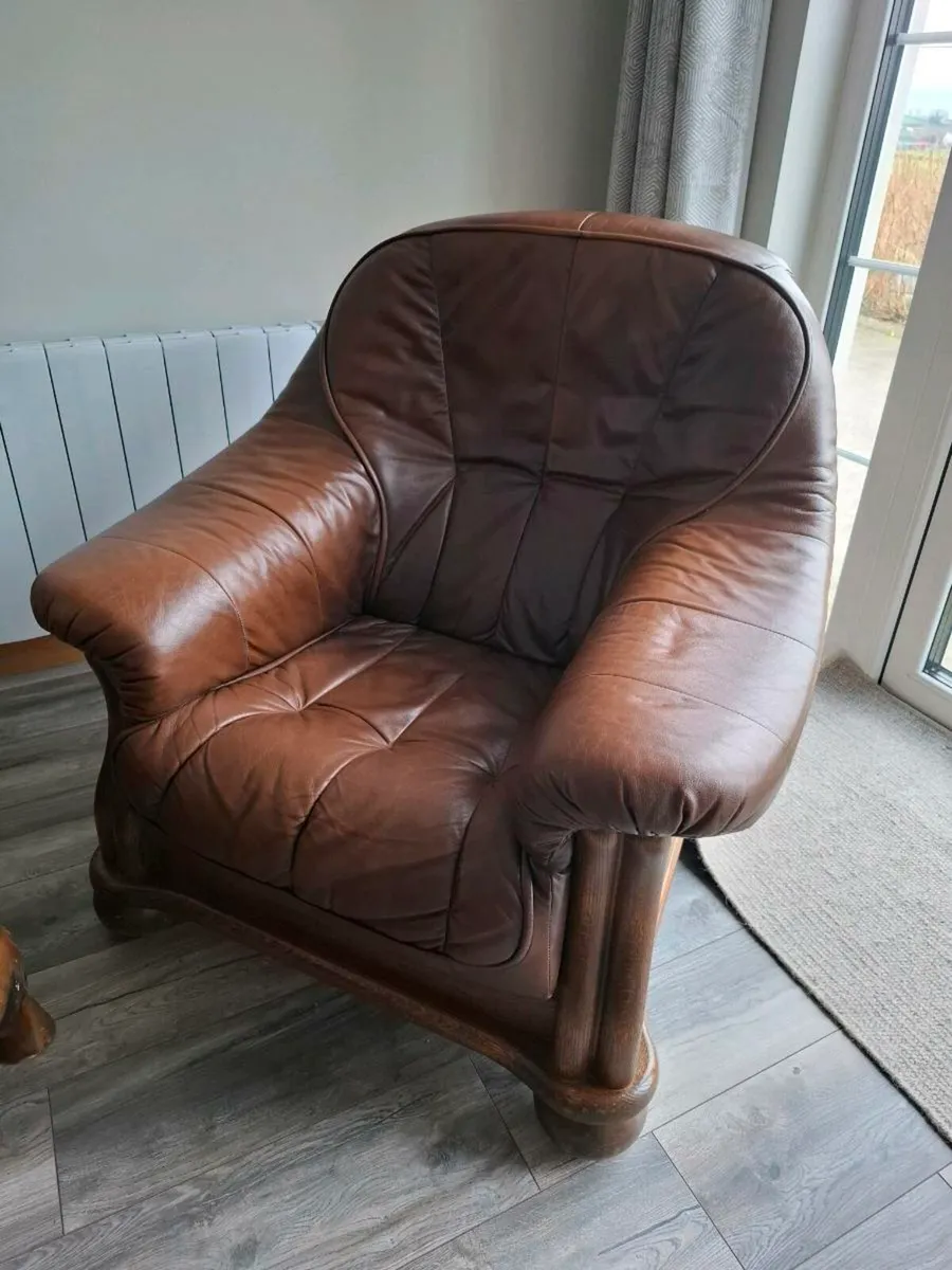 Cheap Sofa for sale. 3 seater and two singles - Image 3