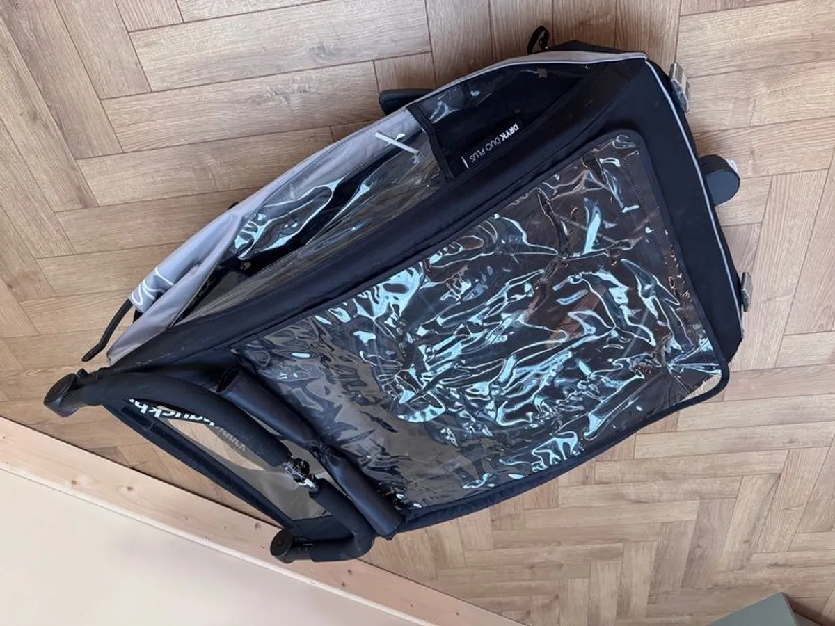 Bike Trailer - Hauck Dryk Duo Plus AS NEW - Image 3