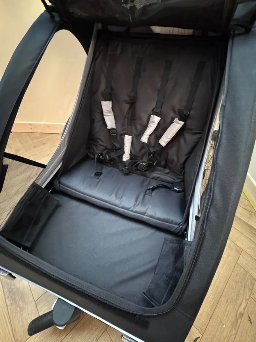 Bike Trailer - Hauck Dryk Duo Plus AS NEW - Image 4