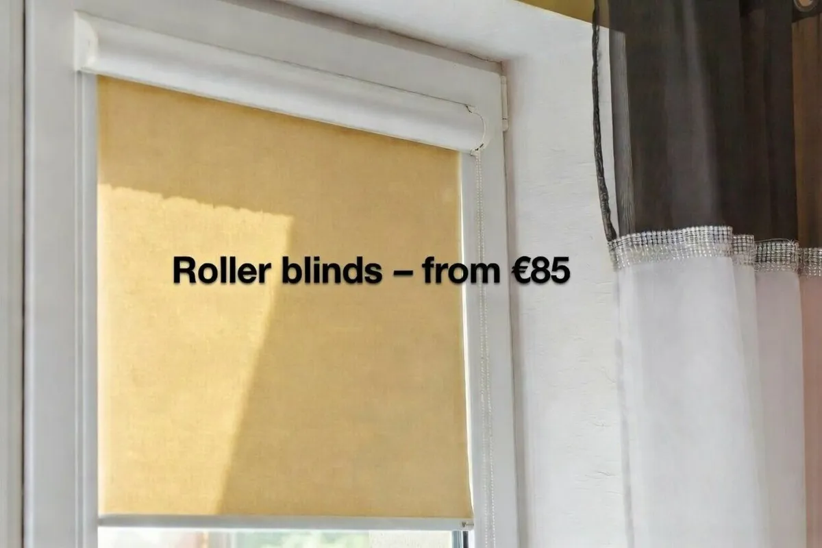 Roller Blinds – Made to Measure & Fitted |From €85
