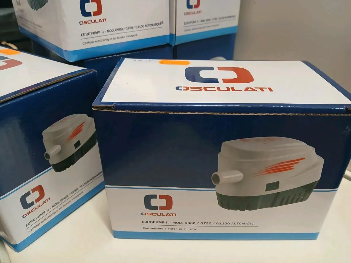 New  AUTOMATIC electric Bilge Pumps, 45 euro - Image 2