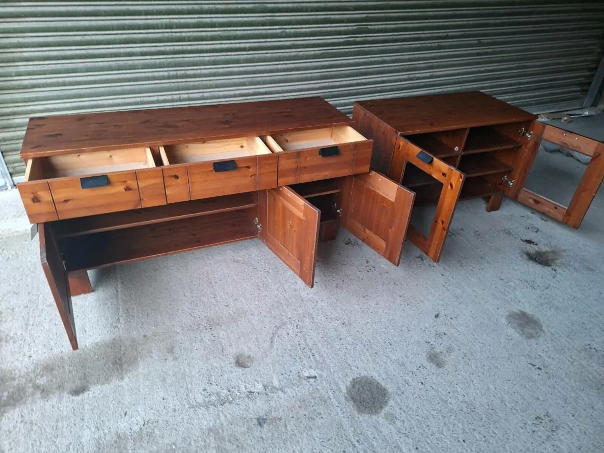 Pine sideboard and TV Unit (DELIVERY) - Image 4