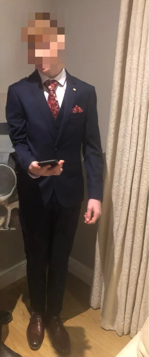 three-piece suit with shoes for TY ball - Image 1