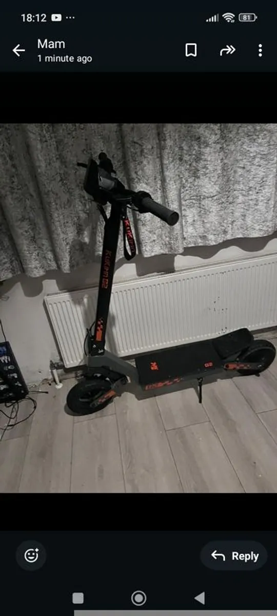 Kukirin g2 Escooter - Image 3