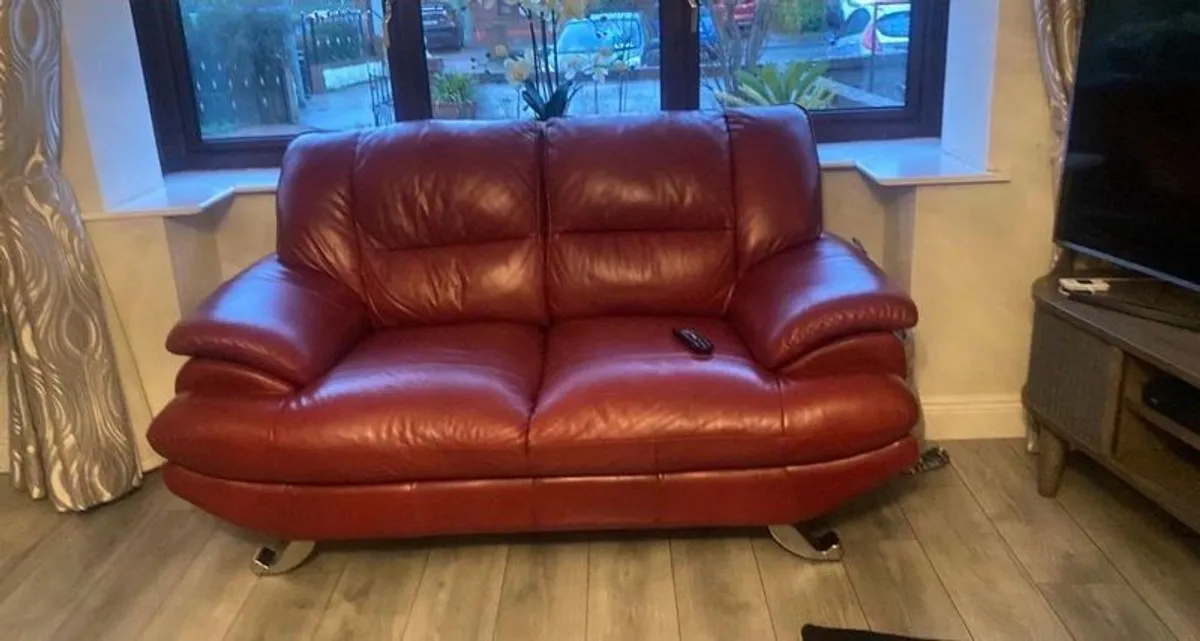 3 piece and 2 piece sofa - Image 1
