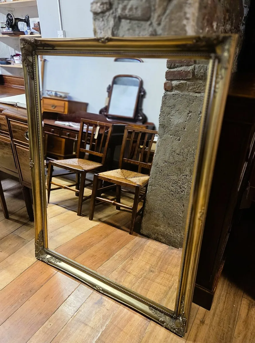 Vintage Gilt Mirror - Image 1