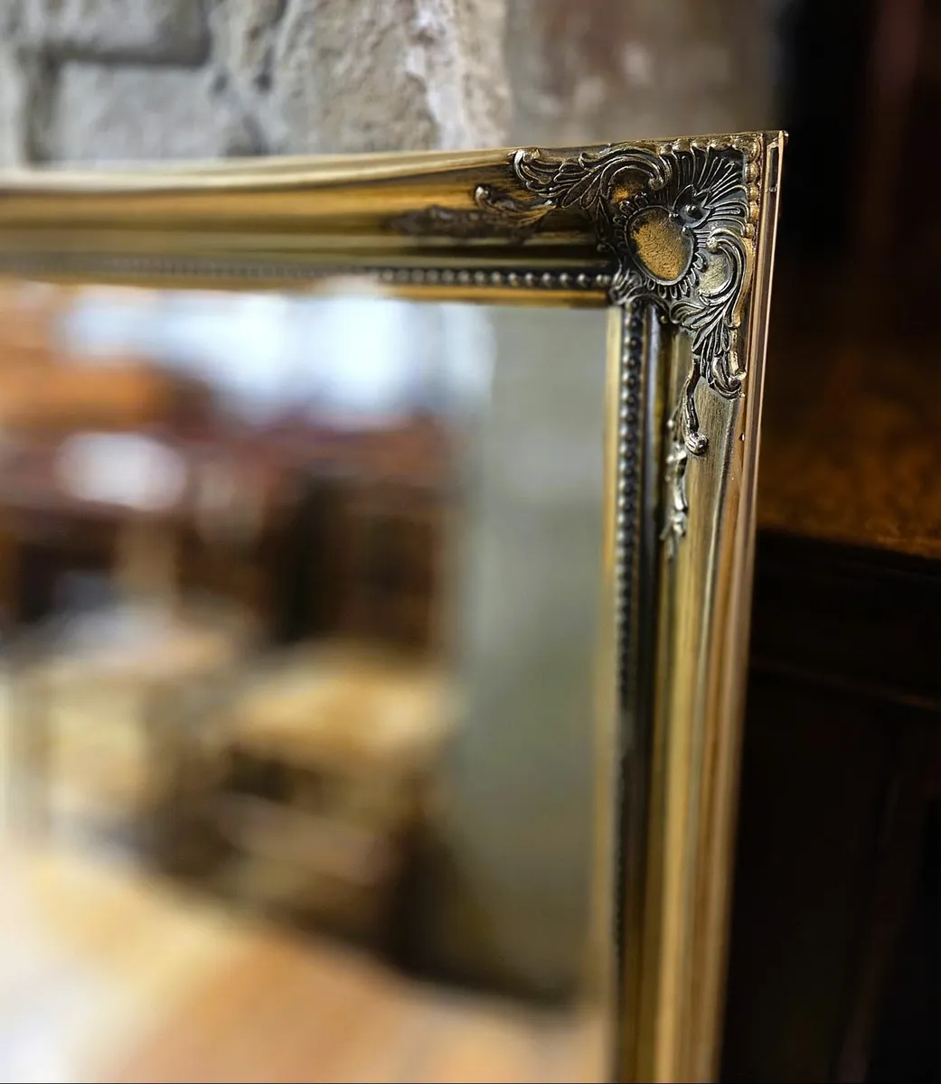 Vintage Gilt Mirror - Image 2