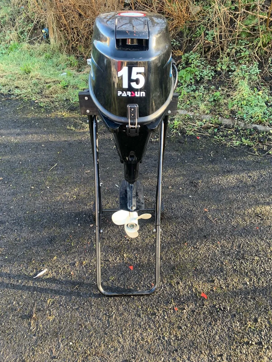 15 hp outboard engine short shaft - Image 4
