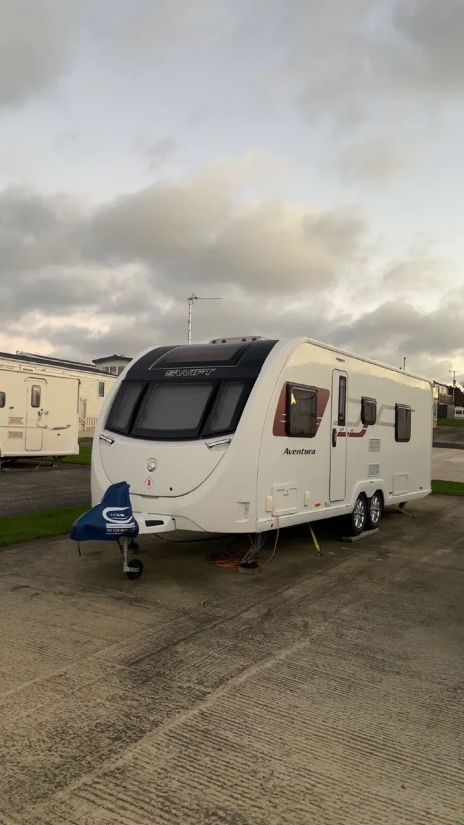 2019 Swift Aventura Touring Caravan - Image 1