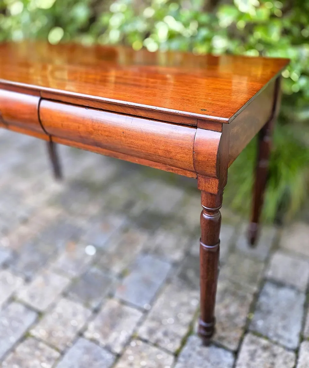 Victorian 2 drawer Side Table- Circa 1860 - Image 2